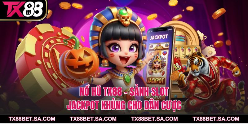Nổ Hũ TX88 – Sảnh Slot Jackpot Khủng Cho Dân Cược